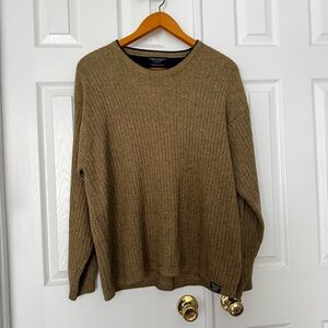 American Eagle Outfitters Olive Crewneck Sweater